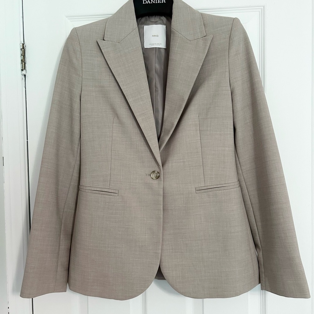 Mango Single breasted blazer